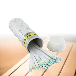 Tiras reactivas de análisis de <span class=keywords><strong>orina</strong></span> URCI 2V GP para glucosa y proteínas, instrumento clínico médico - Product Image 1