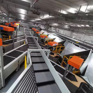 Ленточный сортировщик Truelisort с перекрестными лентами, нержавеющая сталь, резиновая лента, огнестойкий, регулируемая скорость, для <span class=keywords><strong>B2C</strong></span> электронной коммерции и производственных предприятий - Product Image 1