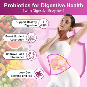 Extrait de plantes à base de probiotiques pour femmes, extrait de canneberge, D-Mannose, prébiotiques, 100 milliards d'UFC, 31 souches, 90 capsules végétaliennes - Product Image 3