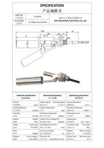 <strong>Stainless</strong> Steel 304 Water <strong>Level</strong> Sensor Magnetic Float <strong>Level</strong> <strong>Switch</strong> Side Mount <strong>Level</strong> Controller Float <strong>Switch</strong> - Product Image 4