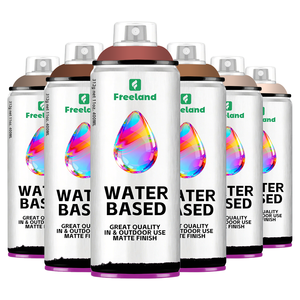 Peinture en aérosol polyvalente à base d'eau - Adhère à diverses surfaces, nettoyage rapide au savon et à l'eau - Product Image 1