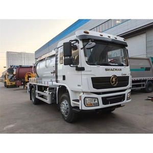 Camion-citerne à vide pour eaux usées Shacman L3000 4X2 15CBM avec pompe à vide à vendre - Product Image 2