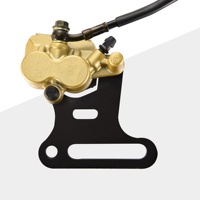 GOOFIT Ensemble maître-cylindre de frein hydraulique arrière de remplacement pour VTT Quad 70cc 110cc 125cc 150cc