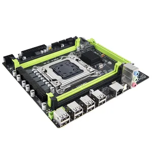 X79G X79 Motherboard Works Set With LGA2011 Combos Xeon E5 2670 V2 CPU 2pcs x 8GB = 16GB Memory DDR3 RAM Radiator 12800R 1600Mhz