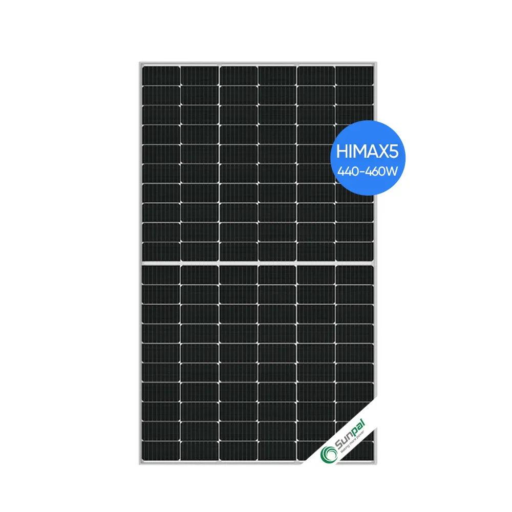 Sunpal 144Cell Pv Panels Europe Stock 440Watt 450Watt 460Watt Solar Panels Price Per Panel