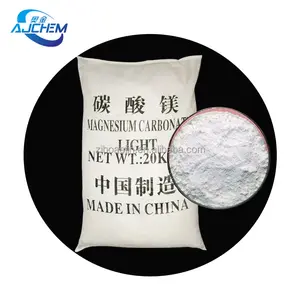 Light Magnesium Carbonate Supplier 20KG Bag MgCO3 Food Grade Magnesium Carbonate