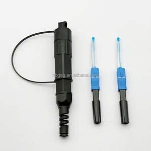 Presa di fabbrica HW montaggio rapido a bassa perdita di inserzione connettore veloce in fibra ottica <span class=keywords><strong>SC</strong></span> APC <span class=keywords><strong>SC</strong></span> UPC Hot Melt impermeabile per FTTH - Product Image 5