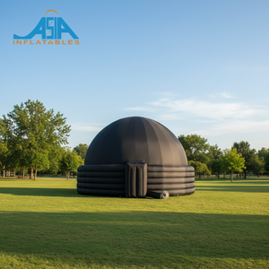 <span class=keywords><strong>Tenda</strong></span> a Cupola Gonfiabile Gigante a 3 <span class=keywords><strong>Anelli</strong></span> con Proiettore Digitale, Planetario Mobile Gonfiabile - Product Image 1