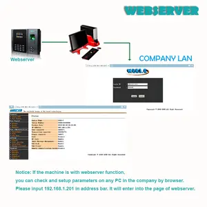 4G/tcp-ip/منفذ USB بصمة الإصبع الوقت البيومتري مع البطارية