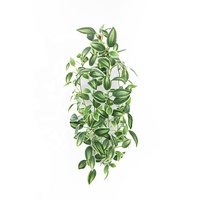 Plante suspendue artificielle Zebrina, différentes tailles, plante suspendue Zebrina artificielle