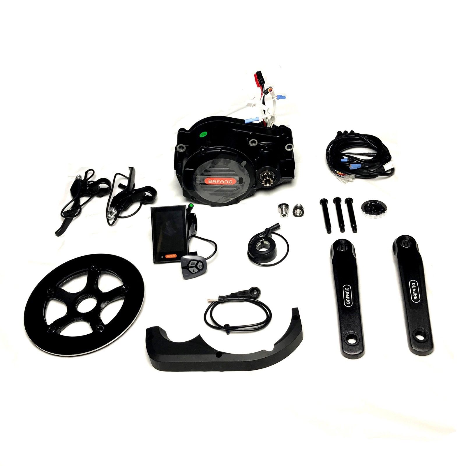 Black 48v snow bike