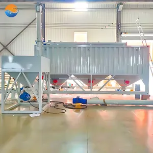 Fabrika üreticisi 100 ton paslanmaz çelik yatay silo konteyner tipi çimento silosu yüksek kalite ile