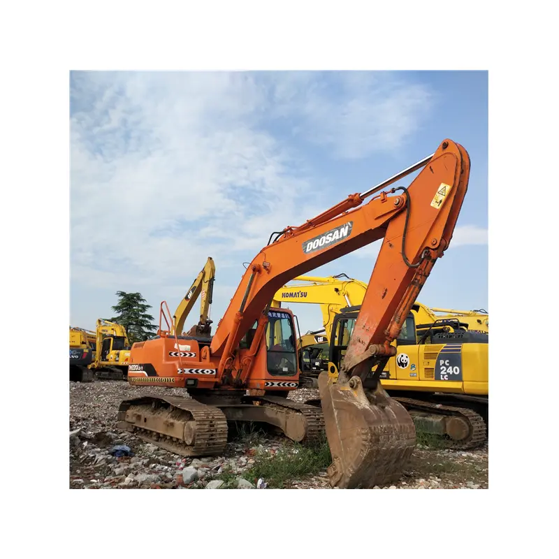 Ekskavator Bekas Doosan DH220 Ekskavator Korea Selatan Ekskavator Perayap Dh220-7 Doosan dengan Harga Lebih Murah