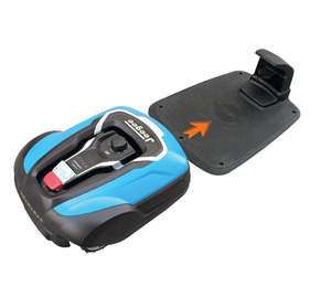 Tondeuse à moteur GardenLink NetTrace pour usage agricole, personnalisable, 3 lames centrifuges, hauteur de coupe 20-60 mm - Product Image 3