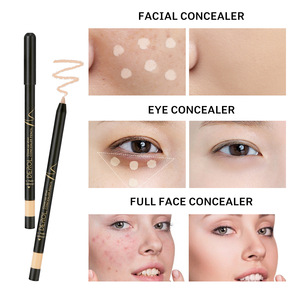 <span class=keywords><strong>DEROL</strong></span>-corrector de maquillaje corrector de labios, Lápiz corrector facial corrector de manchas, marcas de acné, cobertura de ojeras, círculos, poros, 4 colores - Product Image 4