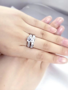 مجموعة خواتم الزفاف الجميلة ذات جودة عالية بأحدث تصميم زوجين - Product Image 2