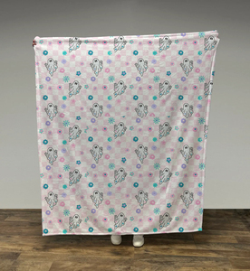 OEM Tùy Chỉnh Ma In Flannel San Hô Lông Cừu Chăn In Ấn Polyester Ấm Mềm Sofa Ném Chăn Cho Mùa Đông Vua Kích Thước - Product Image 4