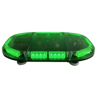 Barra de Luces Magnética de 1W, 12V/24V, Impermeable, para Emergencias, con Altavoz y Sirena Integrados