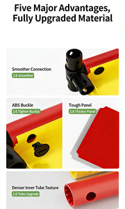 โครงปีนป่ายพลาสติกเกรดเชิงพาณิชย์สำหรับใช้ในร่ม พร้อมสไลเดอร์ สำหรับร้านเล่นและศูนย์รวมความบันเทิงสำหรับครอบครัวในร่ม - Product Image 5