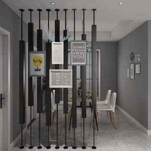<span class=keywords><strong>Divisori</strong></span> <span class=keywords><strong>per</strong></span> <span class=keywords><strong>Ambienti</strong></span> Moderni in Metallo Rivestito a Forma di Colonna, Decorazione Domestica, Parete Divisoria Interna in Acciaio Inossidabile - Product Image 2