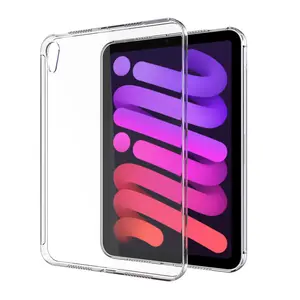 Nuovo popolare Design Anti-caduta di custodia per Tablet antiurto in TPU trasparente a quattro angoli per Ipad Mini 6 8.3"