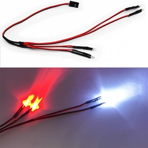 Kit d'éclairage LED pour Crawler RC <span class=keywords><strong>1</strong></span>/<span class=keywords><strong>18</strong></span>, phares avant et feux arrière, pièces de mise à niveau pour modèle de voiture tout-terrain à l'échelle <span class=keywords><strong>1</strong></span>:<span class=keywords><strong>18</strong></span> - Product Image 3