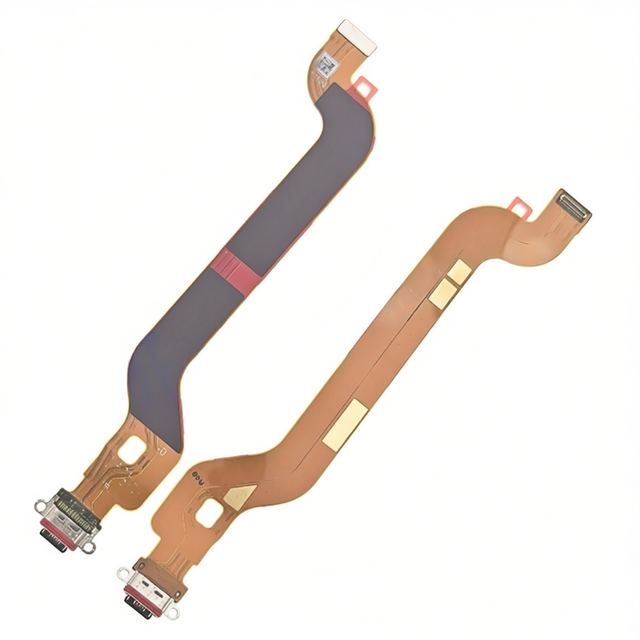 Original USB Type C Charging Connector Flex Cable for Realme GT2 Pro Service Pack Mobile Phone Repair
