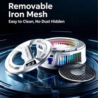 Refroidisseur de téléphone portable TL18 15W, radiateur de refroidissement magnétique à semi-conducteurs avec lumière RGB, dissipateur de chaleur rapide, ventilateur de refroidissement pour iPhone