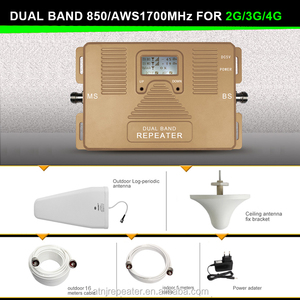 Répéteur de signal de téléphone mobile GSM 3G/4G double bande 850/AWS MHz de nouvelle génération, avec garantie de 3 ans - Product Image 2