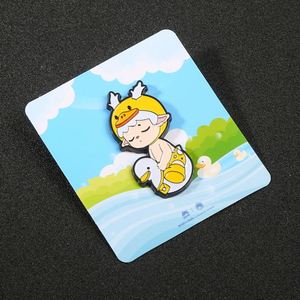 <b>Custom</b> Metal Company Badge Sticker Epoxy Resin Badge Enterprise School Name Badge School Emblem Logo Design Service - Product Image 6