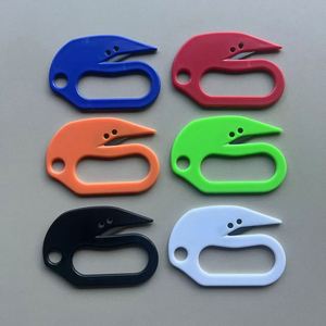 ที่เปิดกล่องแบบวงแหวนพร้อมรูเจาะ - ที่ตัดกล่อง ABS ขนาดกะทัดรัดและปลอดภัย พร้อมพิมพ์ซิลค์สกรีนสำหรับของขวัญส่งเสริมการขาย - Product Image 4