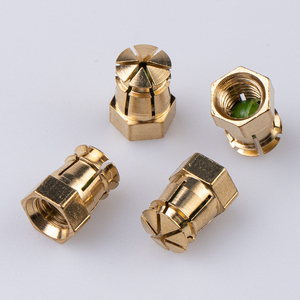 Tùy chỉnh m6x12mm Đồng hạt lục giác mở rộng pre-nhúng Brass chèn <span class=keywords><strong>NUT</strong></span> - Product Image 3