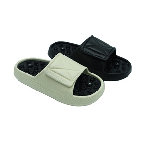 Ciabatte per Massaggio Acupressione in EVA <span class=keywords><strong>con</strong></span> Cinturino Regolabile in <span class=keywords><strong>Velcro</strong></span>, Suola Spessa per Riflessologia Plantare, per Uomo e <span class=keywords><strong>Donna</strong></span>, Uso Interno ed Esterno - Product Image 1