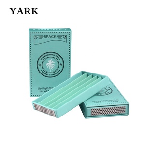 Custom silicone button child resistant cigarette box pre roll packaging box