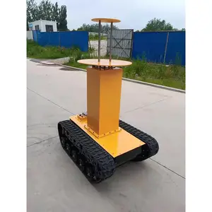 遥控智能电动机器人履带坦克底盘机器人平台safari 900t机器人橡胶履带