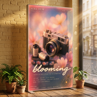 Boîte à lumière LED en tissu SEG rectangulaire pliable JY-Z80 1050x2000mm, cadre en aluminium autoportant, signalétique marketing pour événements