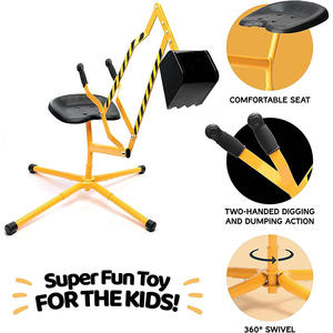 Fábrica personalizada a granel buena calidad Sandbox Digger exterior moderno Mini excavadora mejores niños nuevos juguetes - Product Image 3