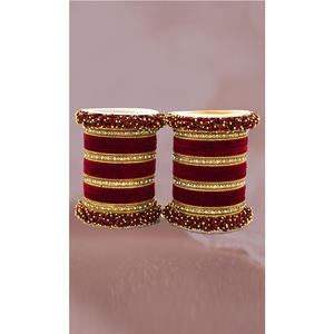 Hot Sale Wedding Collection Bridal Chudiya Sets for Women Traditional Style Multi Color Ladies Glass Bangles for Wedding Wear - Product Image 6