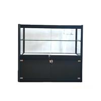 Hochwertige MDF-Vitrine mit Sicherheitsglas für Raucherbedarf mit LED-Beleuchtung OEM/ODM Verfügbar - Kuangxing Showcase