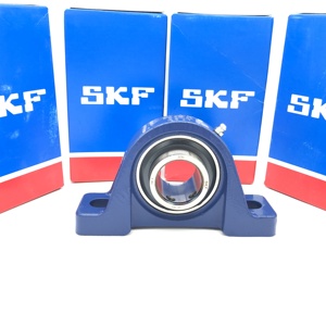 S KF Cojinete esférico UCFL 203 de alta calidad con asiento Maquinaria agrícola Cojinete de bloque de almohada externo Cojinete de alineación - Product Image 1