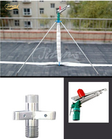 Titans Factory Supply PY40 Arroseur agricole Grand canon à pluie Rotation à 360 degrés pour l'irrigation agricole et l'élimination de la poussière
