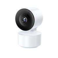 Caméra sans fil intelligente Tuya, surveillance à distance par téléphone portable, caméra réseau HD avec vision nocturne