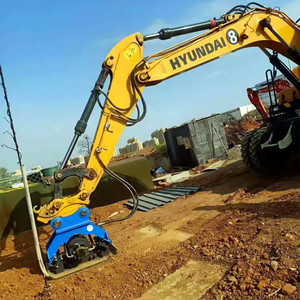 2-33ton escavatore idraulico piastra vibrante compattatore terreno nuovo vibratore attacco con Ms03 - Product Image 6