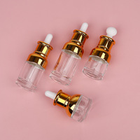 Flacon compte-gouttes cylindrique en verre ambré transparent de haute qualité 20ml 30ml 50ml avec bouchon à vis pour huiles essentielles, gravure personnalisée, diffuseur avec logo sur mesure