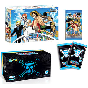 YY google Japonais Anime Jeu Cartes À Collectionner Anime Cartas Luffy Zoro Sanji Nami <span class=keywords><strong>Carte</strong></span> 32 Boîte En Gros Une Pièce Cartes - Product Image 1