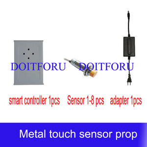 Accessoires pour jouet <span class=keywords><strong>Escape</strong></span> <span class=keywords><strong>game</strong></span>, capteurs tactiles en métal, tout le temps ou la courbure pour déverrouiller la salle - Product Image 4