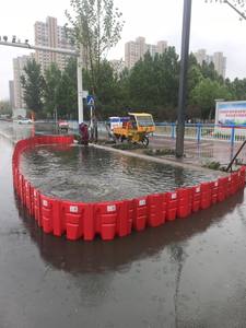 Barriere di inondazione di emergenza deviazione dell'acqua in plastica a distribuzione rapida per la sicurezza del traffico stradale autostradale - Product Image 3