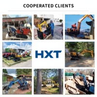 Mini-excavatrice 1,5T avec remorque, chenilles rétractables, compacte et polyvalente pour le jardin et les entreprises de location
