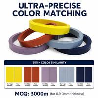 Bande de chantournage MINGBANG 0,4 mm-3 mm haute brillance pour porte d'armoire de cuisine, bande d'étanchéité en PVC souple imperméable 12-600 mm