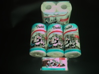 Papier toilette jetable en pâte de bois vierge douce de haute qualité, vente en gros à prix réduit